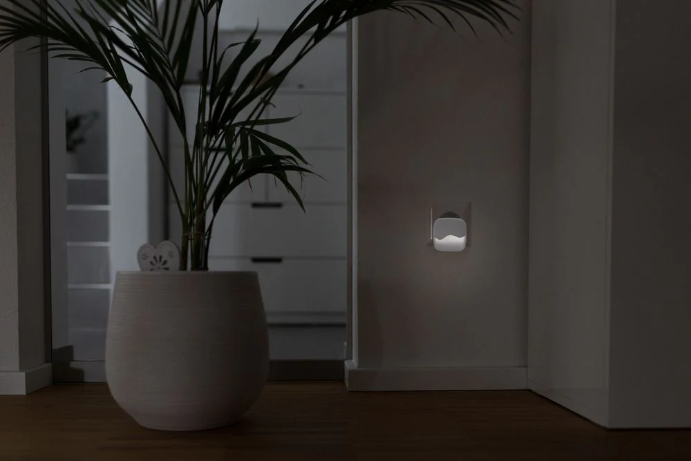 2er-Set: Nachtlicht mit Dämmerungsautomatik für die Steckdose, Wandleuchte Gewölbt, LED Warmweiß, 5 Lumen - Image 6