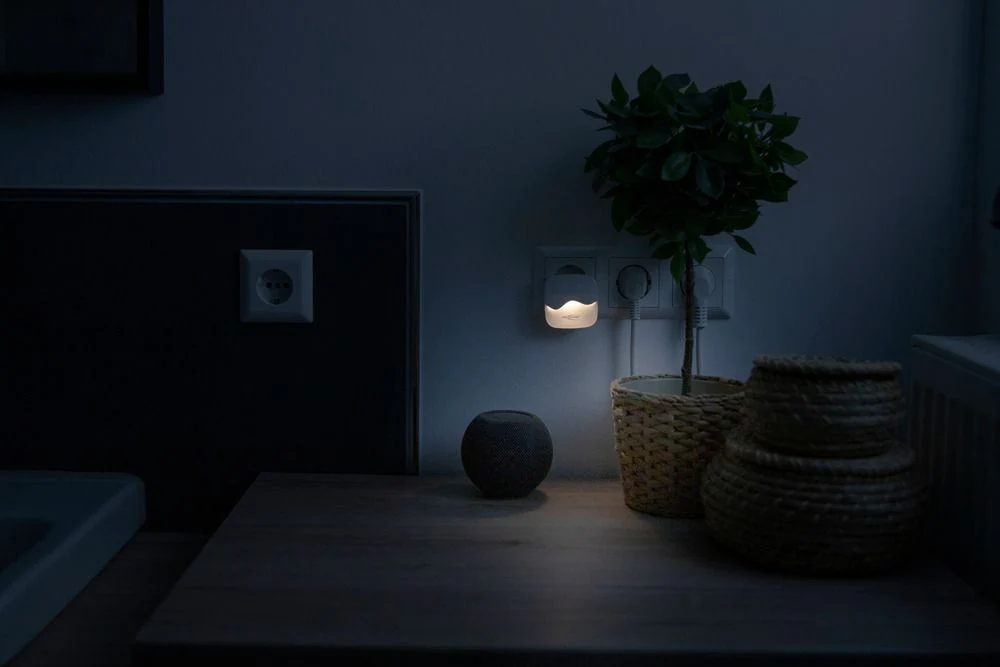 2er-Set: Nachtlicht mit Dämmerungsautomatik für die Steckdose, Wandleuchte Gewölbt, LED Warmweiß, 5 Lumen - Image 8