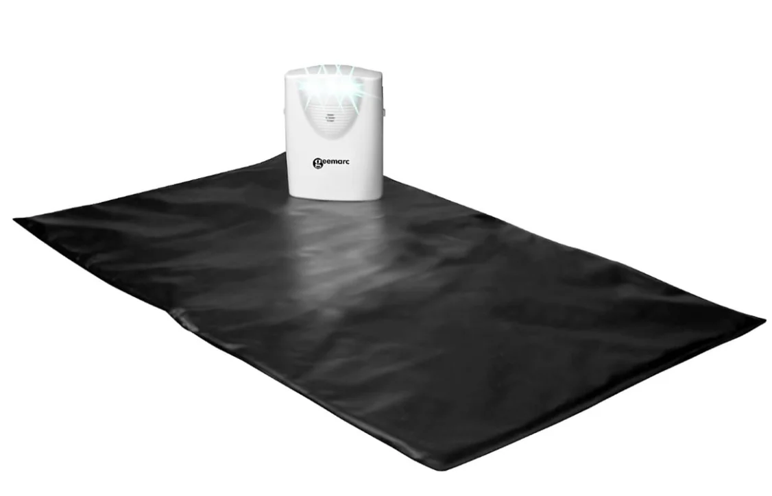 Alarm-Trittmatte mit Alarm-Empfänger, 56x36 cm, Wegläuferschutz, Geemarc Amplicall PSA 100