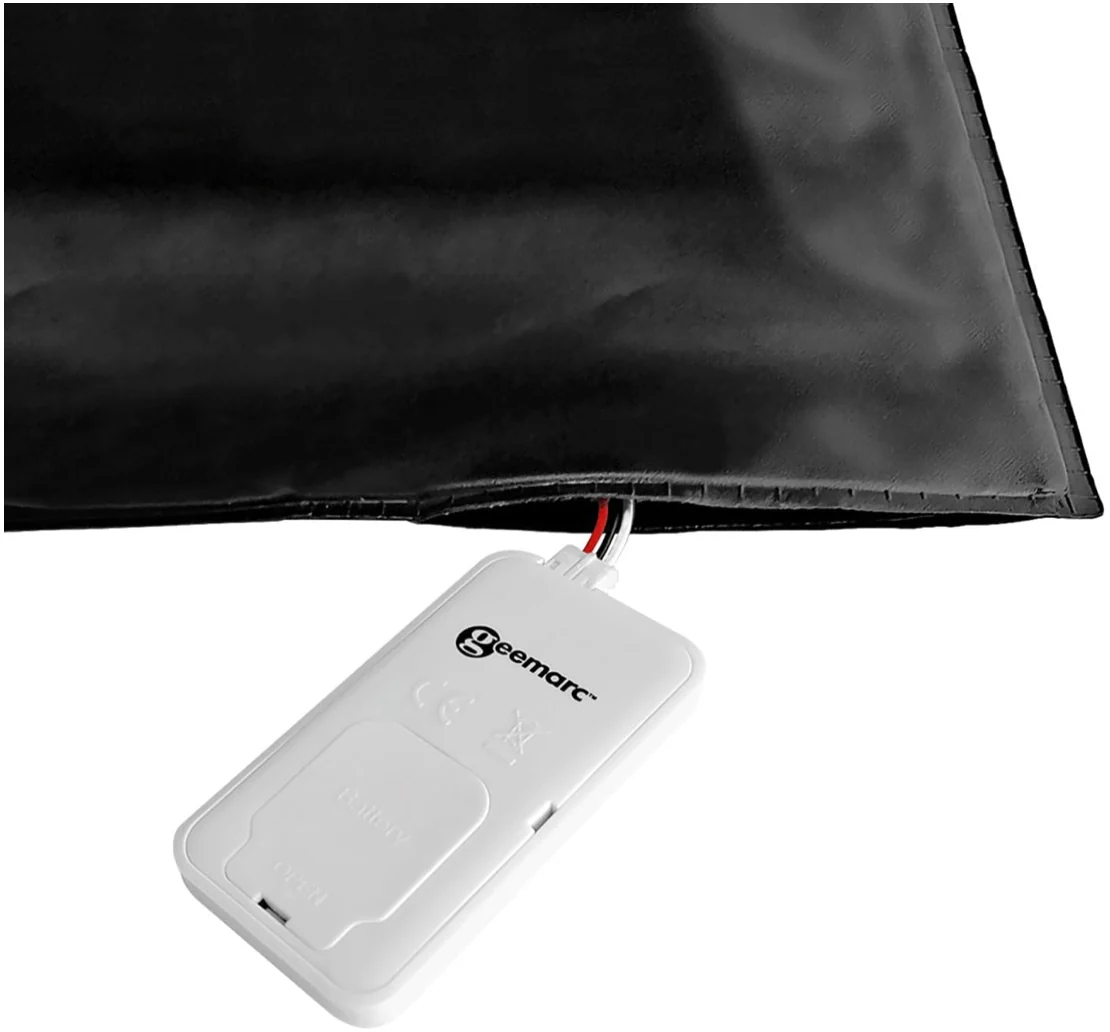 Alarm-Trittmatte mit Alarm-Empfänger, 56x36 cm, Wegläuferschutz, Geemarc Amplicall PSA 100 - Image 2