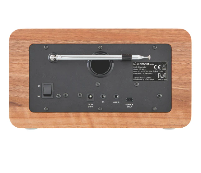 Albrecht DR 865 Senioren Digital-Radio, sprachunterstützte Menüführung, großes Display, große Tasten - Image 3