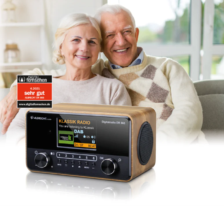 Albrecht DR 865 Senioren Digital-Radio, sprachunterstützte Menüführung, großes Display, große Tasten - Image 5