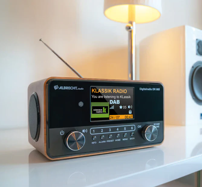 Albrecht DR 865 Senioren Digital-Radio, sprachunterstützte Menüführung, großes Display, große Tasten - Image 8