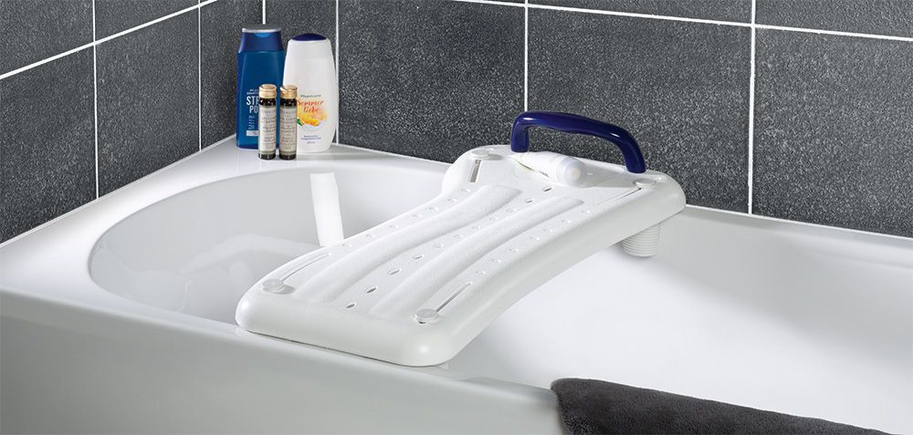 Badewannenbrett Basic mit Haltegriff, 68 cm oder 73 cm