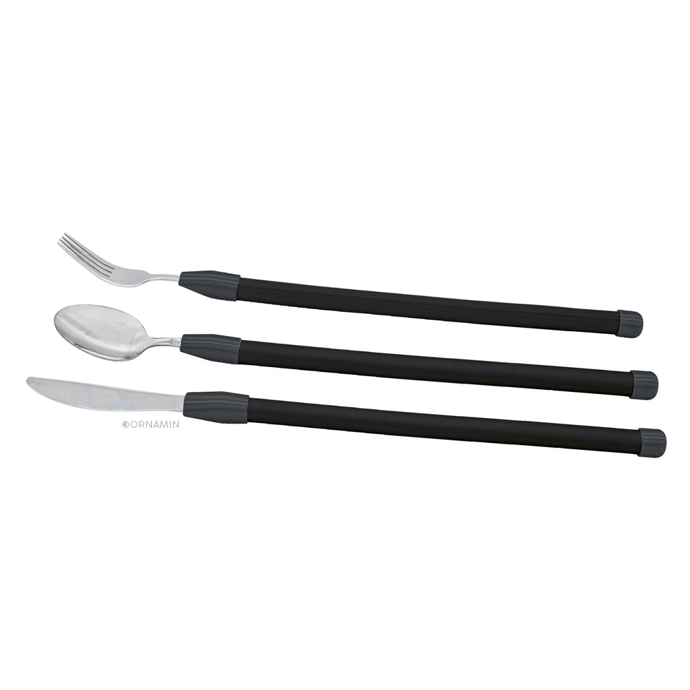 Biegsames Besteck-Set mit verlängertem Griff, Ornamin 970, Spezial-Besteck, Einhänder-Hilfsmittel - Image 2