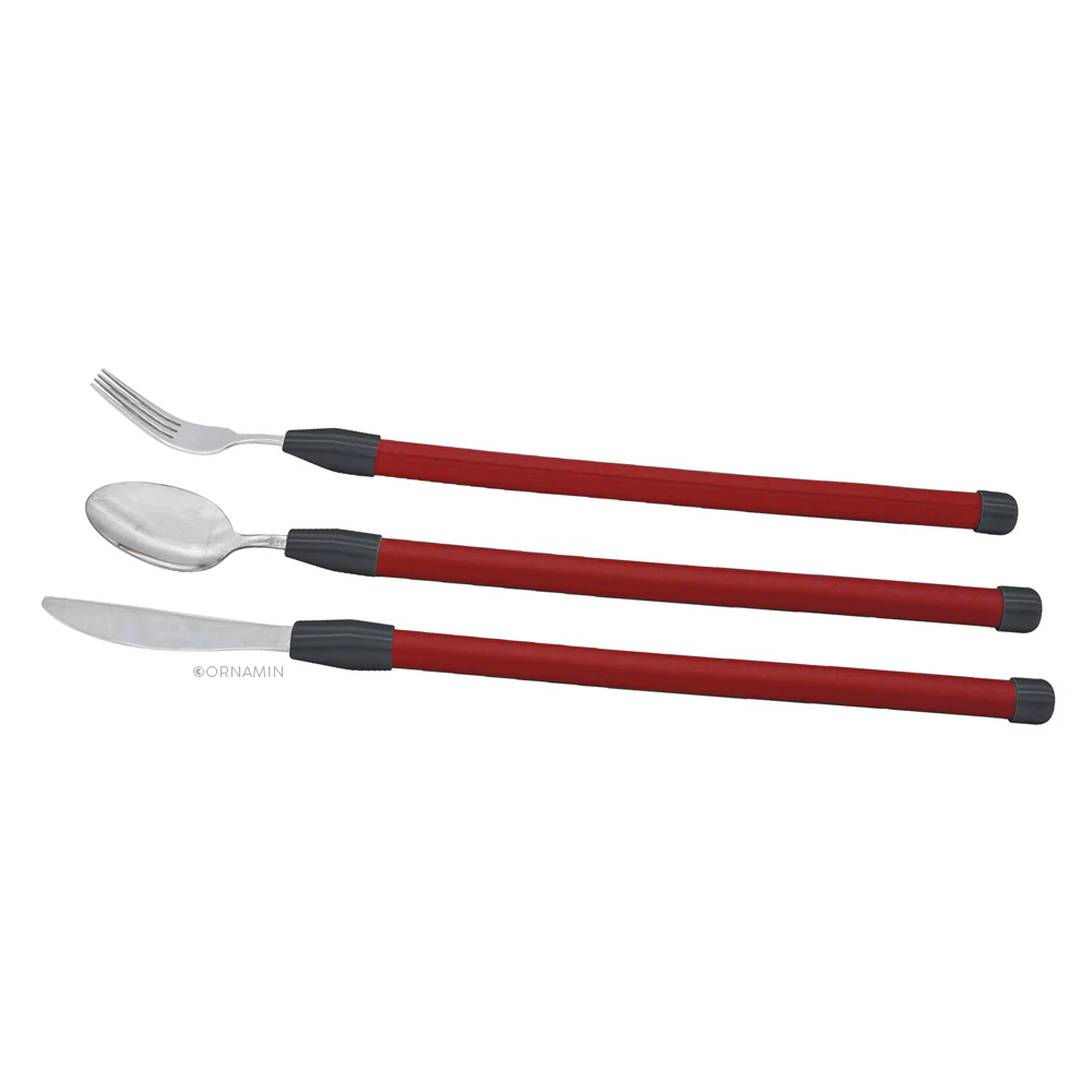 Biegsames Besteck-Set mit verlängertem Griff, Ornamin 970, Spezial-Besteck, Einhänder-Hilfsmittel - Image 3