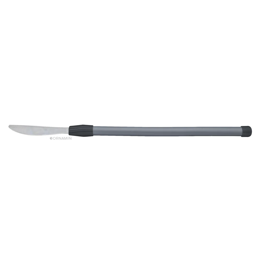 Biegsames Messer mit verlängertem Griff, Ornamin 971, Spezial-Besteck, Einhänder-Hilfsmittel