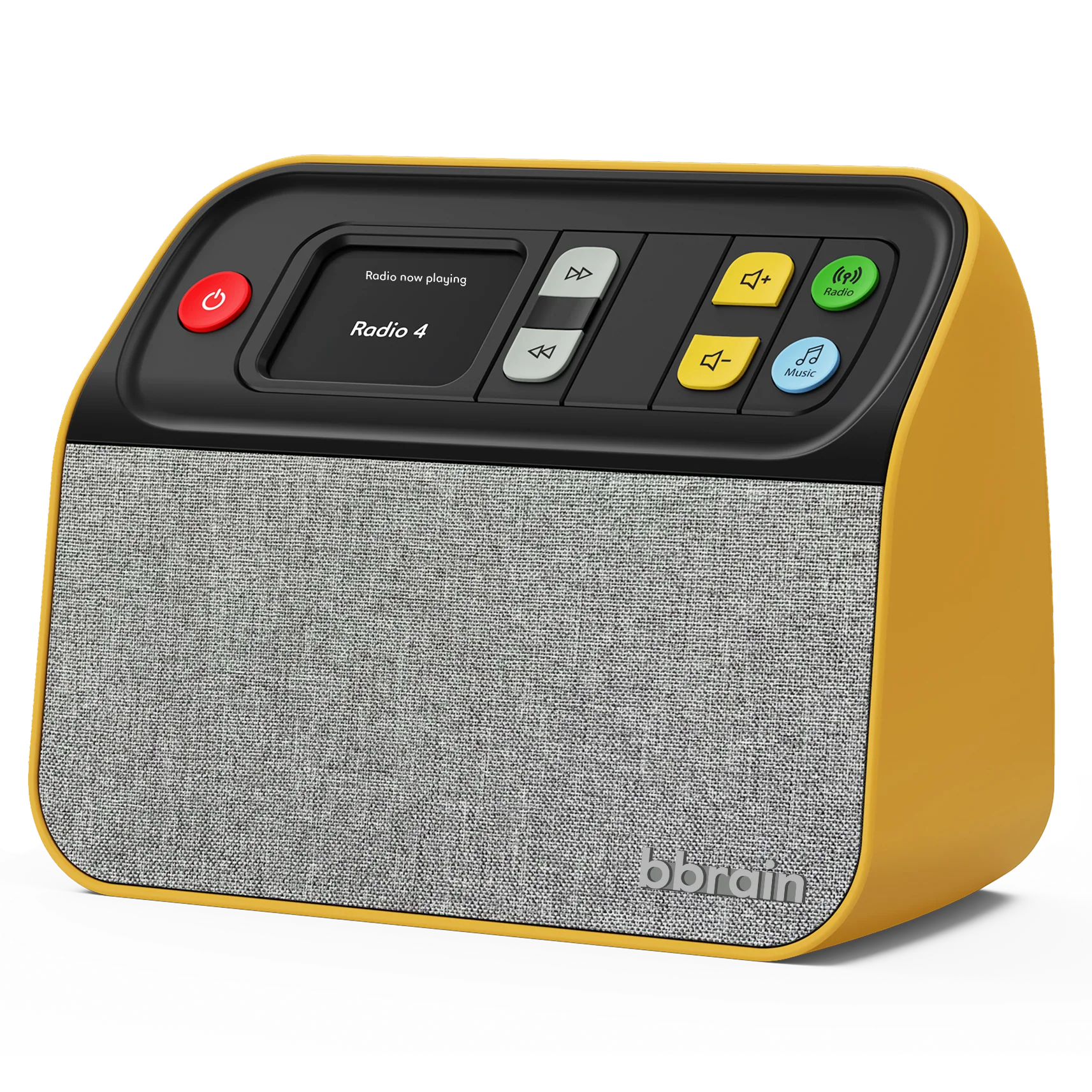 Demenz-Radio & Player, DAB+/FM/USB, Ein- und Ausblenden von Schaltflächen, BBrain Music Player - Image 3
