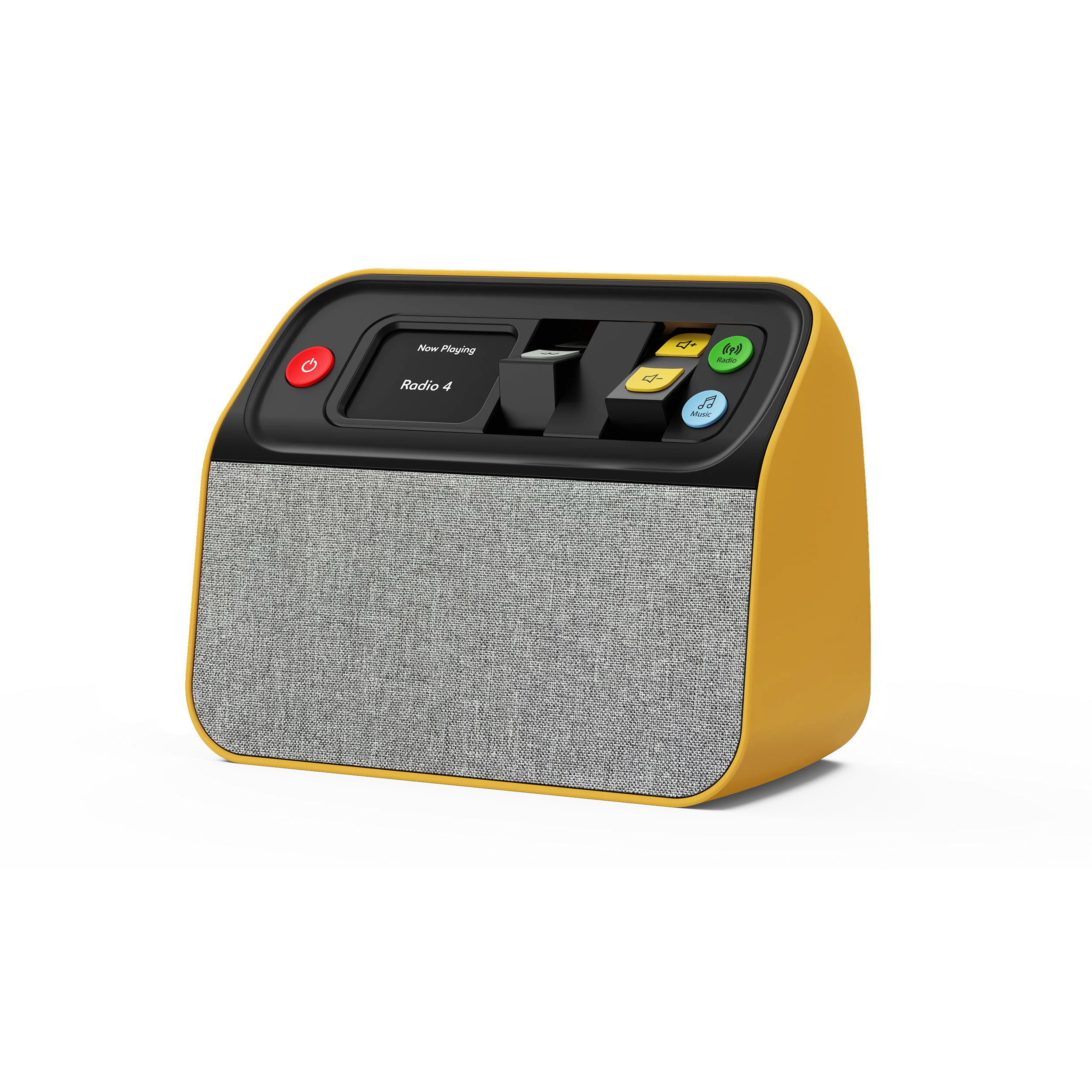 Demenz-Radio & Player, DAB+/FM/USB, Ein- und Ausblenden von Schaltflächen, BBrain Music Player - Image 4