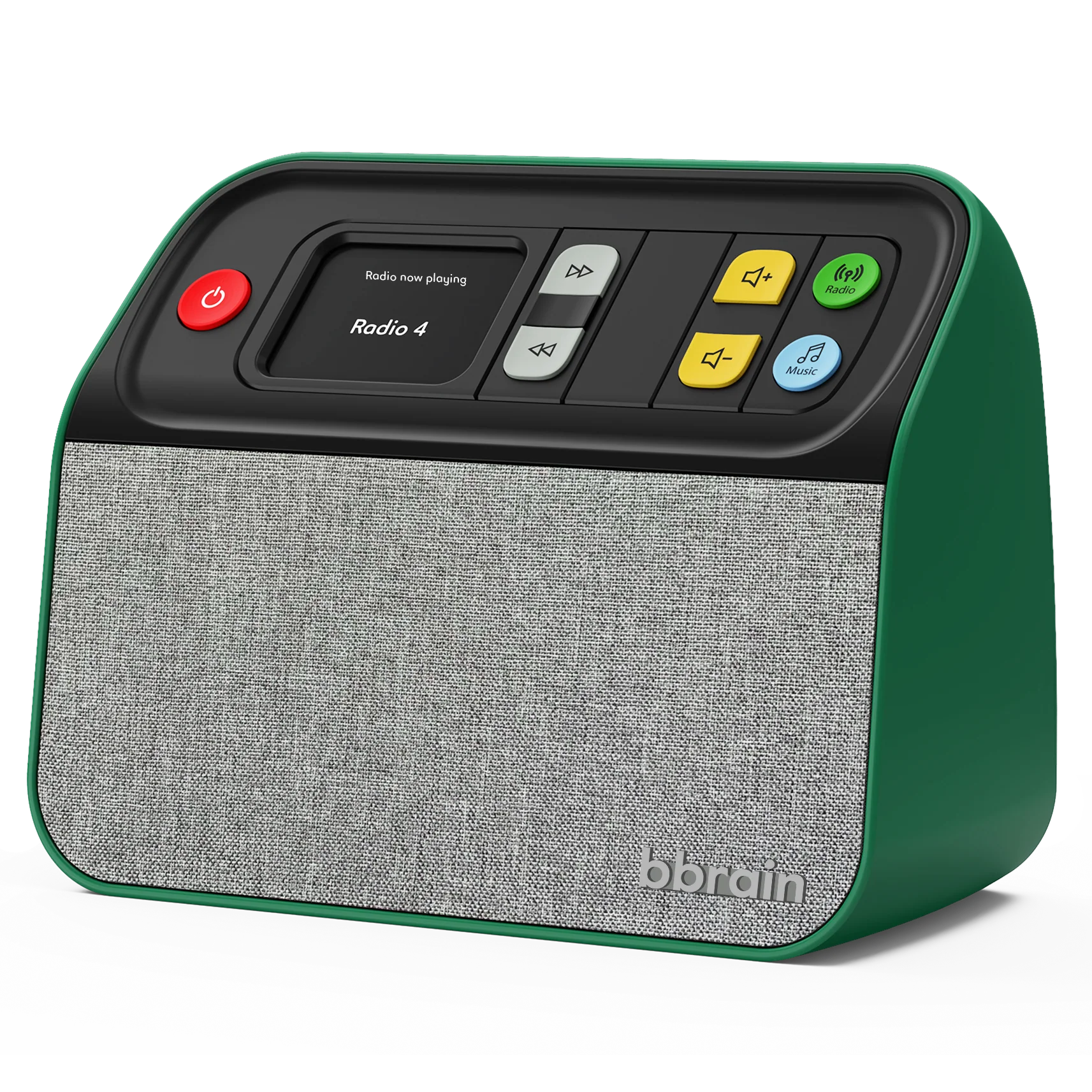 Demenz-Radio & Player, DAB+/FM/USB, Ein- und Ausblenden von Schaltflächen, BBrain Music Player - Image 5