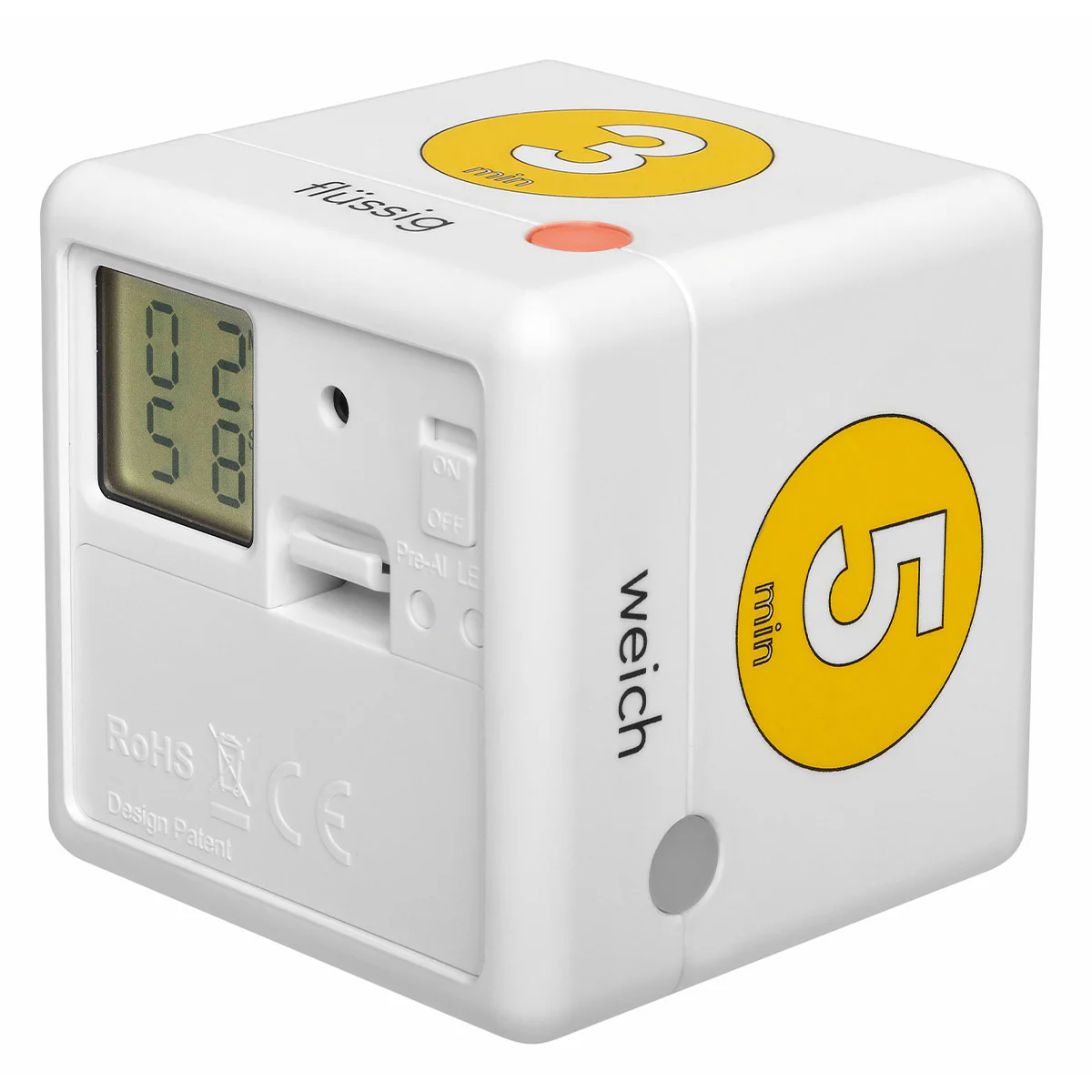 Digitaler Eier-Timer CUBE TIMER, sehr einfache Bedienung, 3-5-7-10 Minuten - Image 3