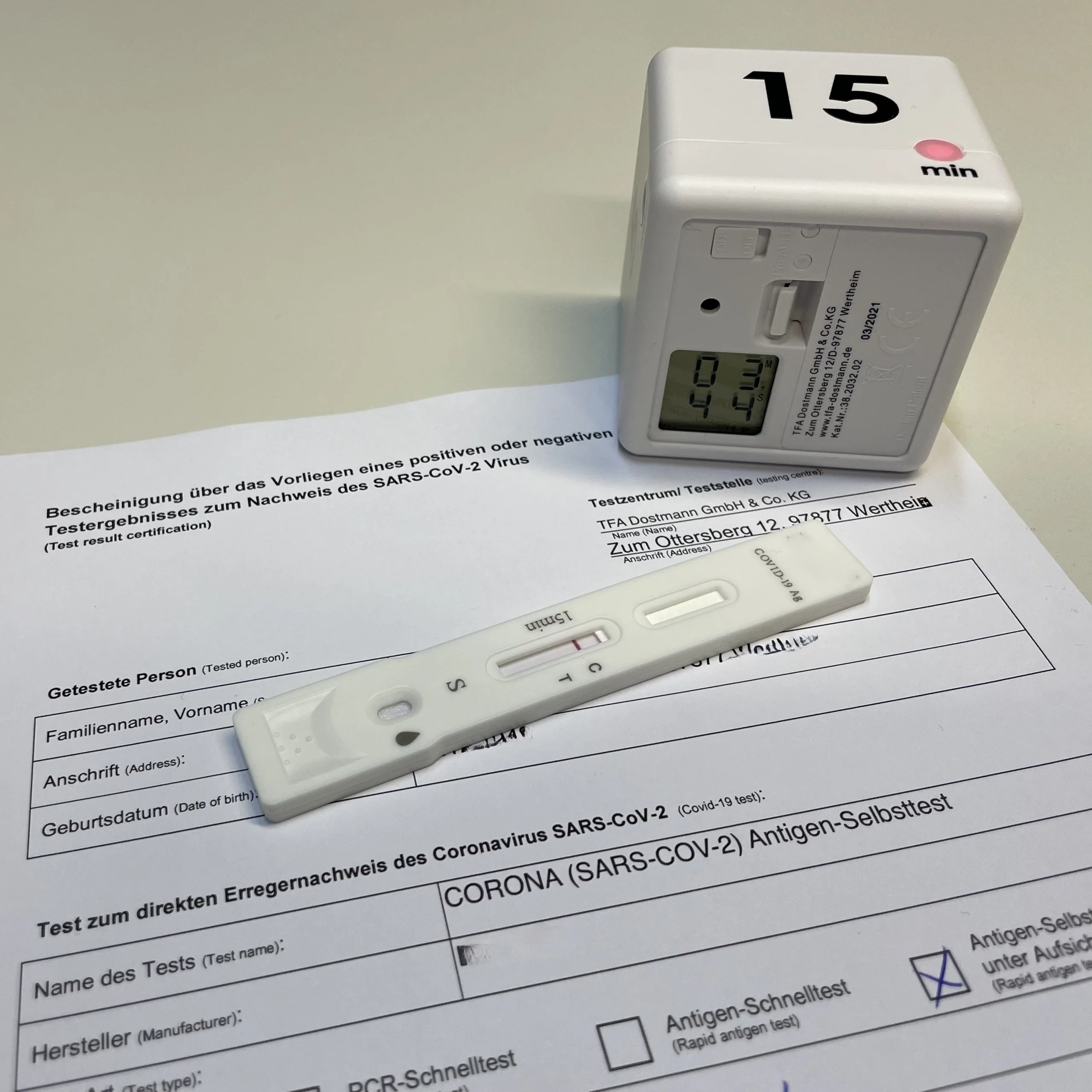 Digitaler Timer CUBE TIMER, sehr einfache Bedienung, 5-15-30-60 Minuten - Image 5