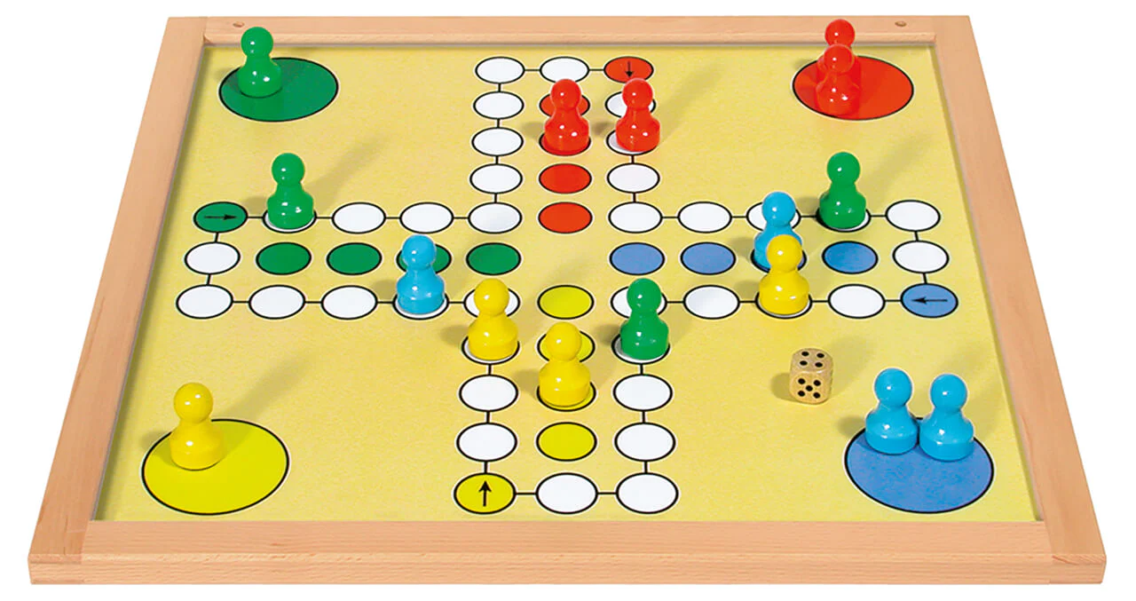 Extra großes Magnet Doppel-Brettspiel Verflixt & Malefiz, 50 x 50 cm - Image 3
