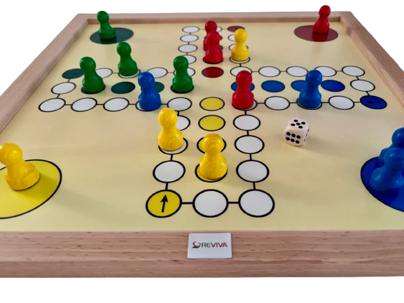 Extra großes Magnet Doppel-Brettspiel Verflixt & Six, 50 x 50 cm - Image 4