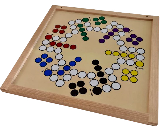 Extra großes Magnet Doppel-Brettspiel Verflixt & Six, 50 x 50 cm - Image 7