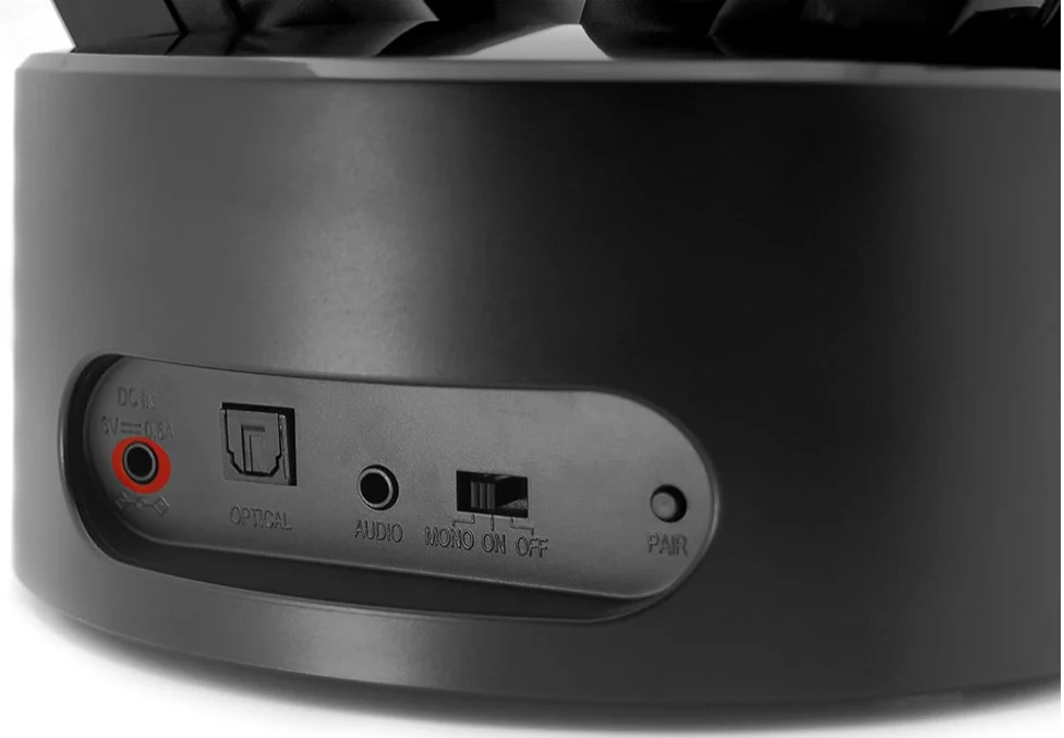 Funk-Bügelkopfhörer, Optisch und Analog, bis zu 125dB, 8 Std. Betriebszeit, Geemarc CL7500 Opti - Image 5