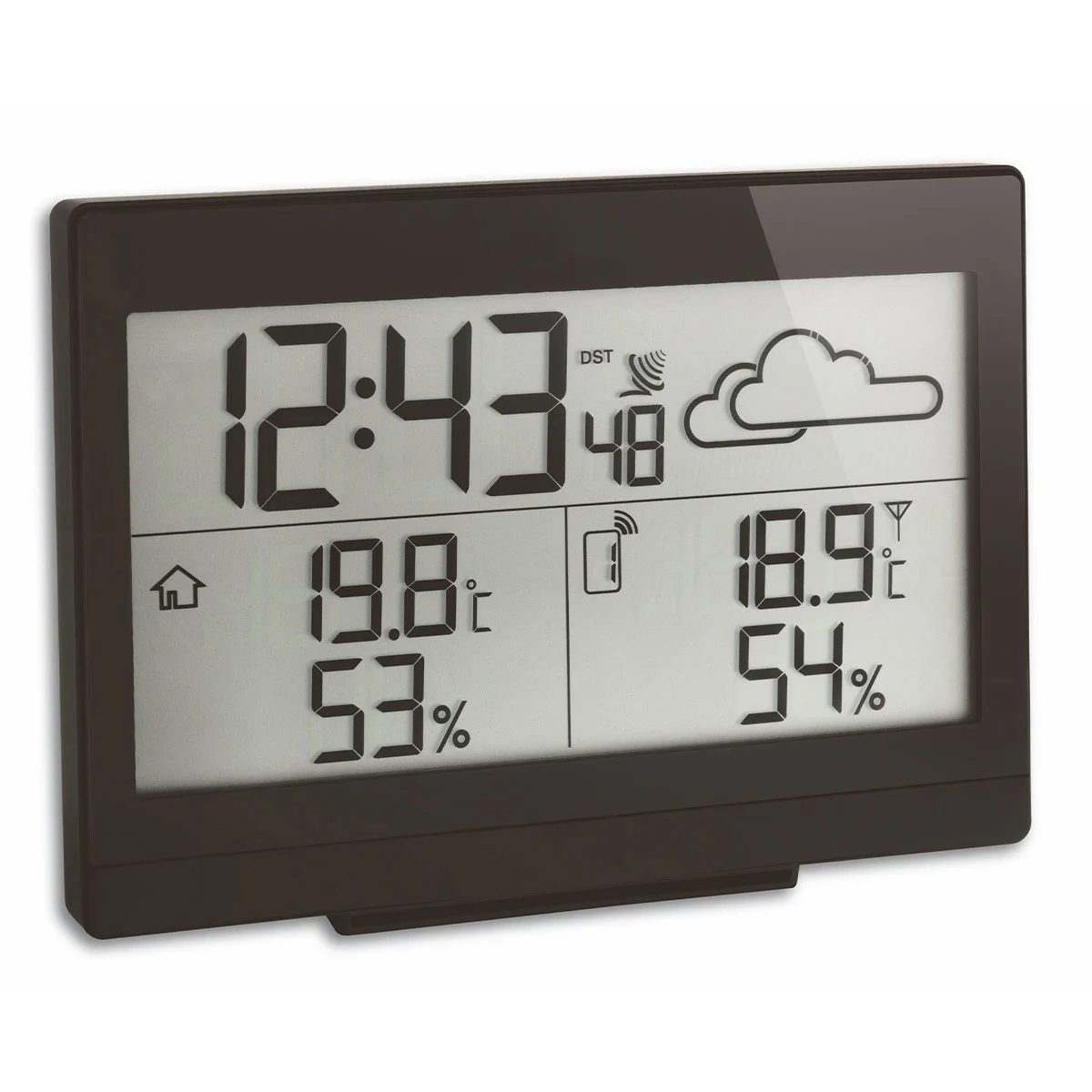 Funk-Wetterstation CASA mit kabellosem Außensender und sanfter Hintergrundbeleuchtung - Image 2