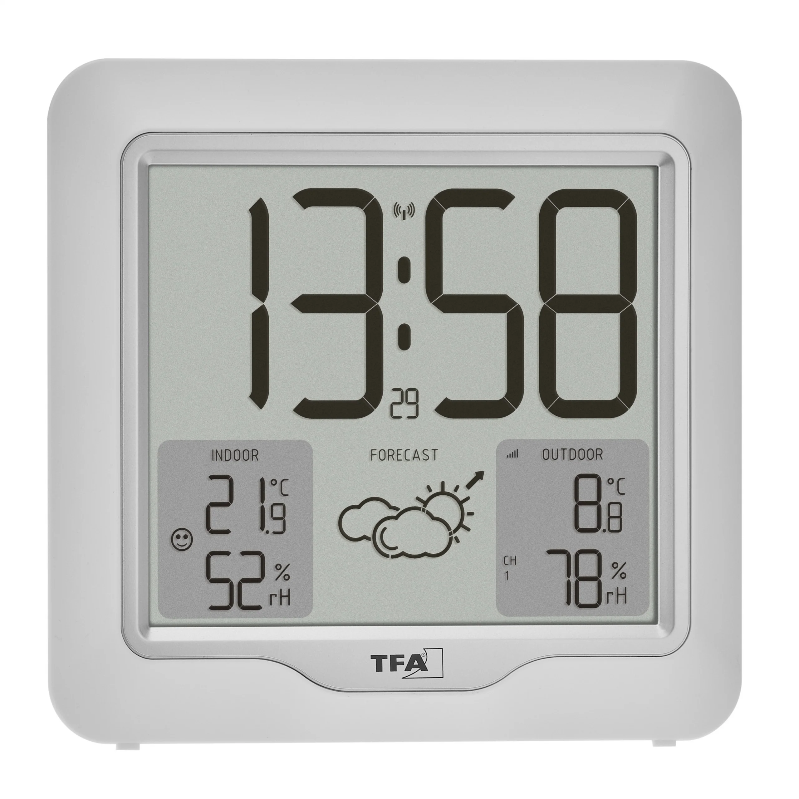 Funk-Wetterstation METRO PLUS mit kabellosem Außensender, 33x17,5 cm, Wettervorhersage - Image 3