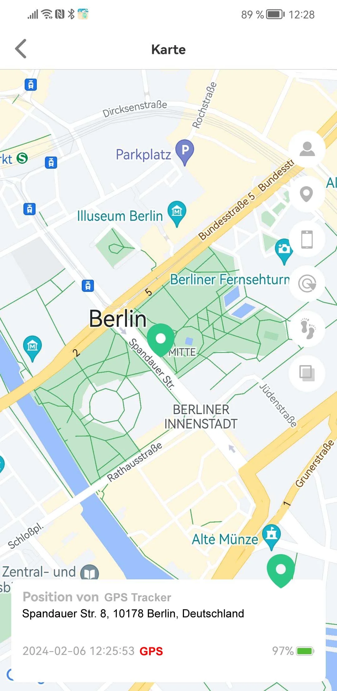 GPS Personenortung + Notrufuhr "Defender-II 4G LTE" für Demenzkranke - Image 4