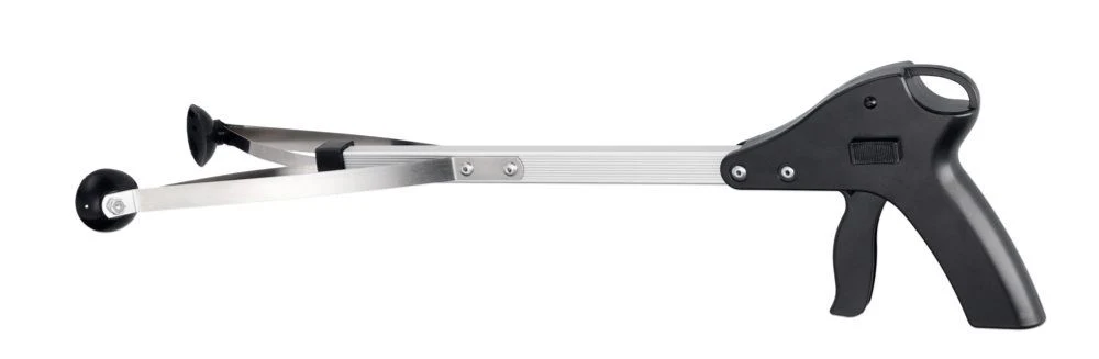 Greifhilfe "Sperber" mit Gummisauger, Arretierungsfunktion, Ergonomischer Abzug