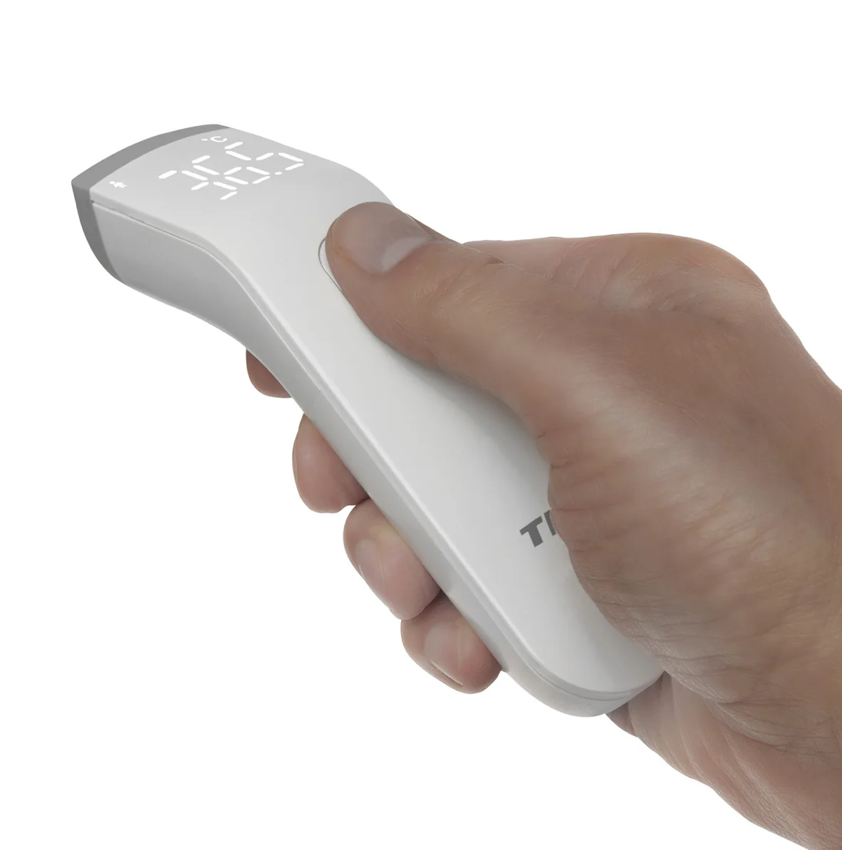 Infrarot-Stirnthermometer, große beleuchtete Ziffern, ergonomische Form, Fieberthermometer - Image 3