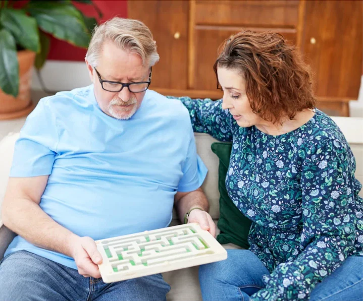 Kugel-Labyrinth, Geschicklichkeitsspiel, Murmel-Spiel für Menschen mit Demenz - Image 3