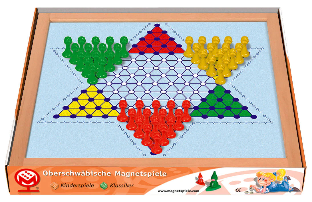 Magnet Brettspiel Halma, 35 x 35 cm - Image 2