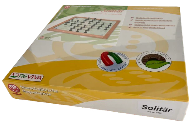 Magnet Brettspiel Solitär, 35 x 35 cm - Image 3