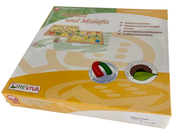 Magnet Doppel-Brettspiel Verflixt & Malefiz, 35 x 35 cm - Image 3