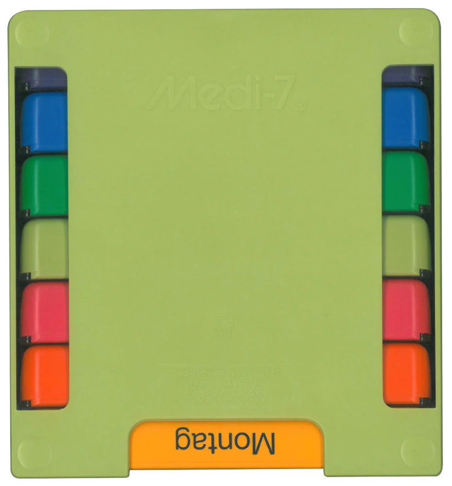 Medikamentenkassette mit 7 Tages-Dosen, 4 Kammern pro Tag, Spühlmaschinengeeignet - Image 5