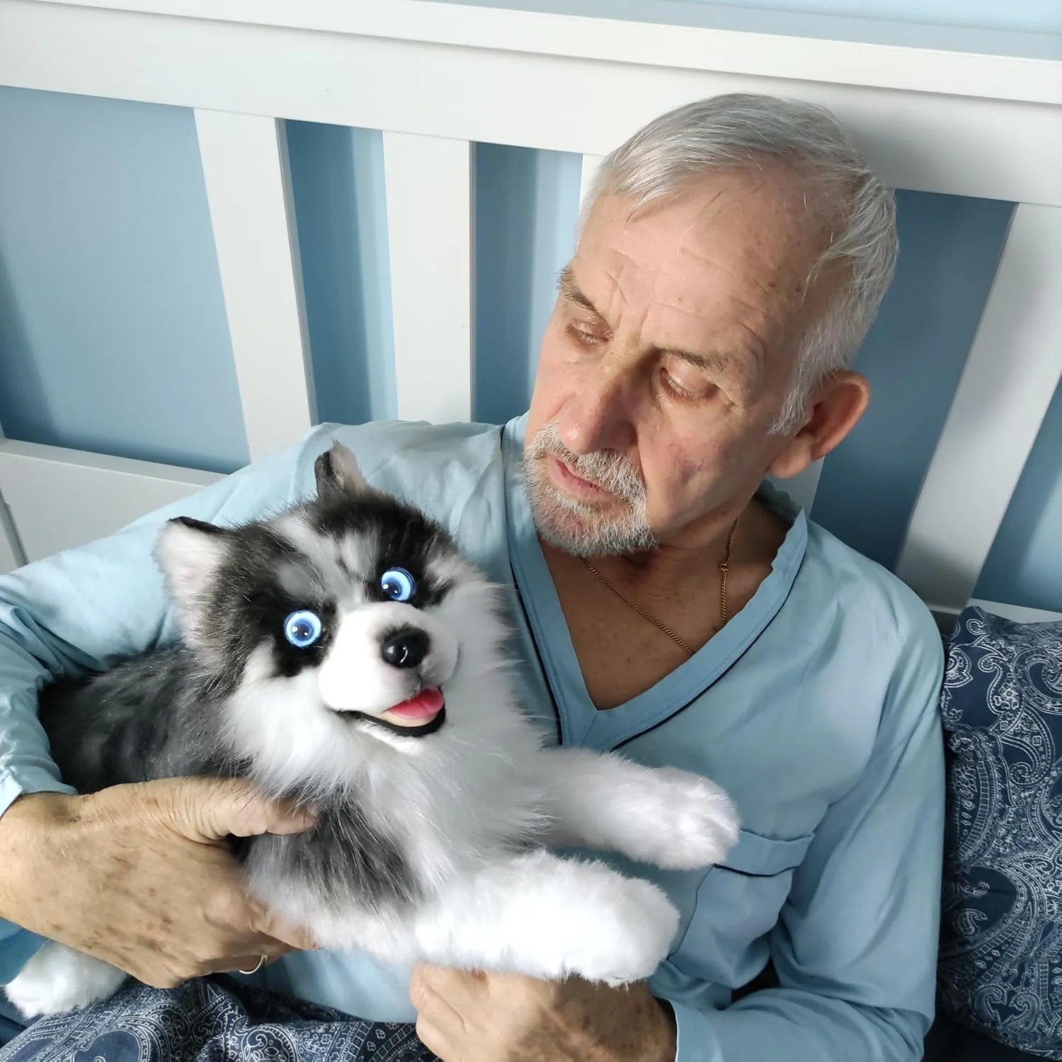 metaDog - Interaktiver Roboter-Hund „Husky“ für Senioren und Menschen mit Demenz, Akkubetrieben - Image 7