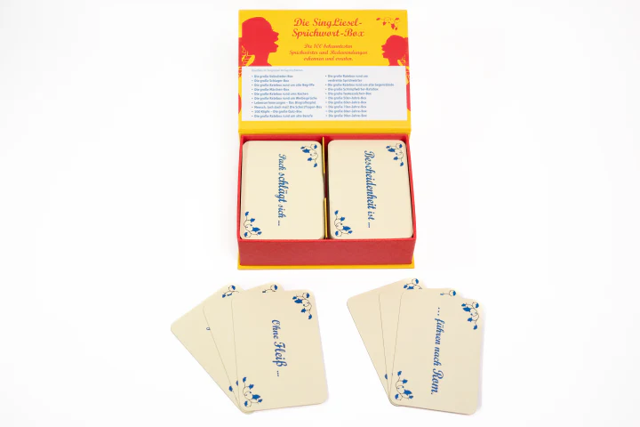 Ratekarten "Sprichwörter-Quiz", Quiz-Spiel für Senioren - auch mit Demenz - Image 3