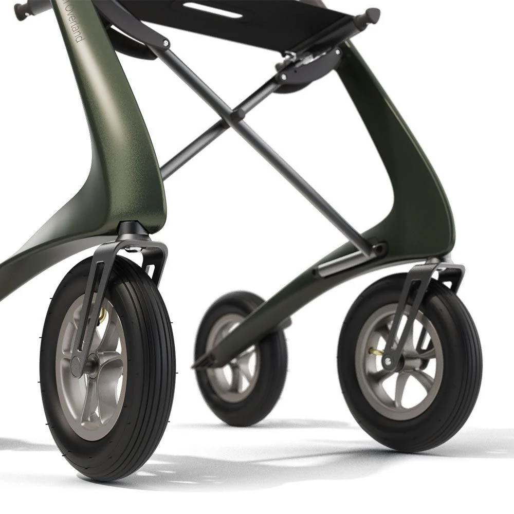Rollator Carbon Overland, klappbar, Kohlefaserrahmen - Image 7