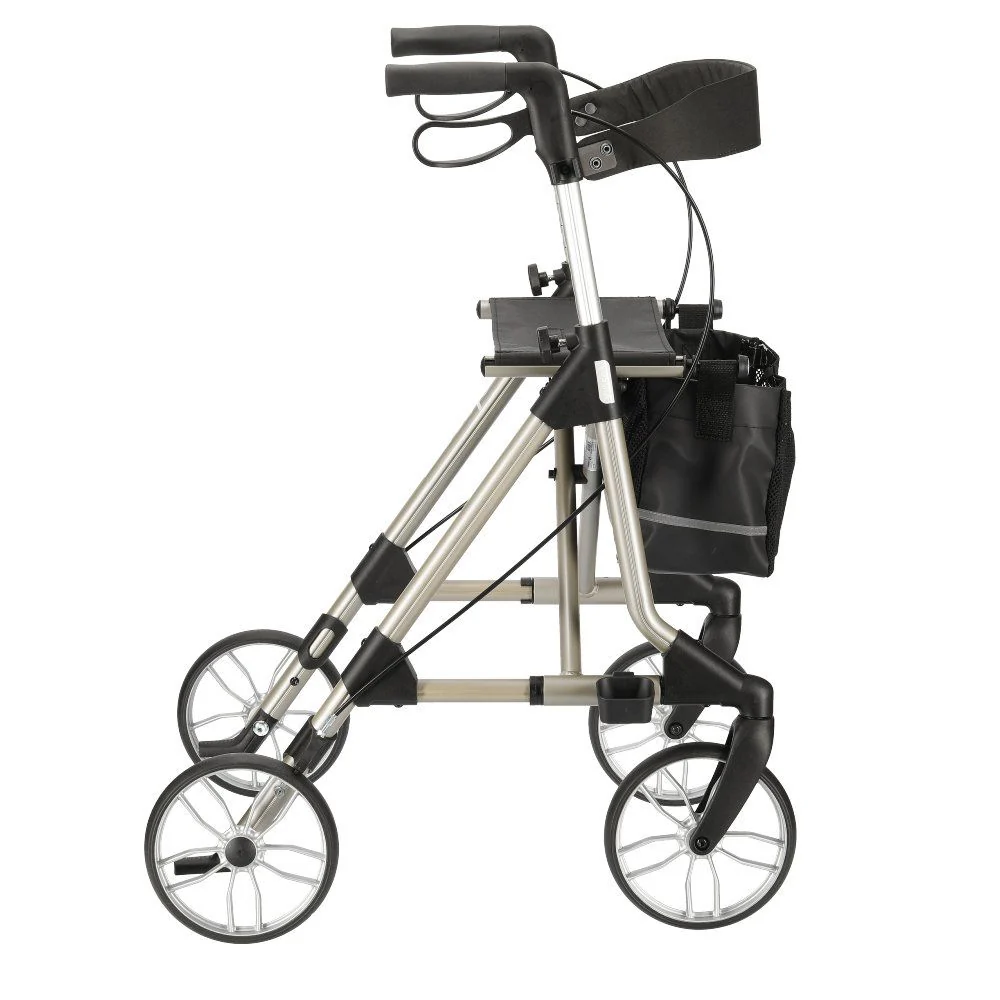 Rollator elan classic, klappbar, breite Standfläche, champagner - Image 2