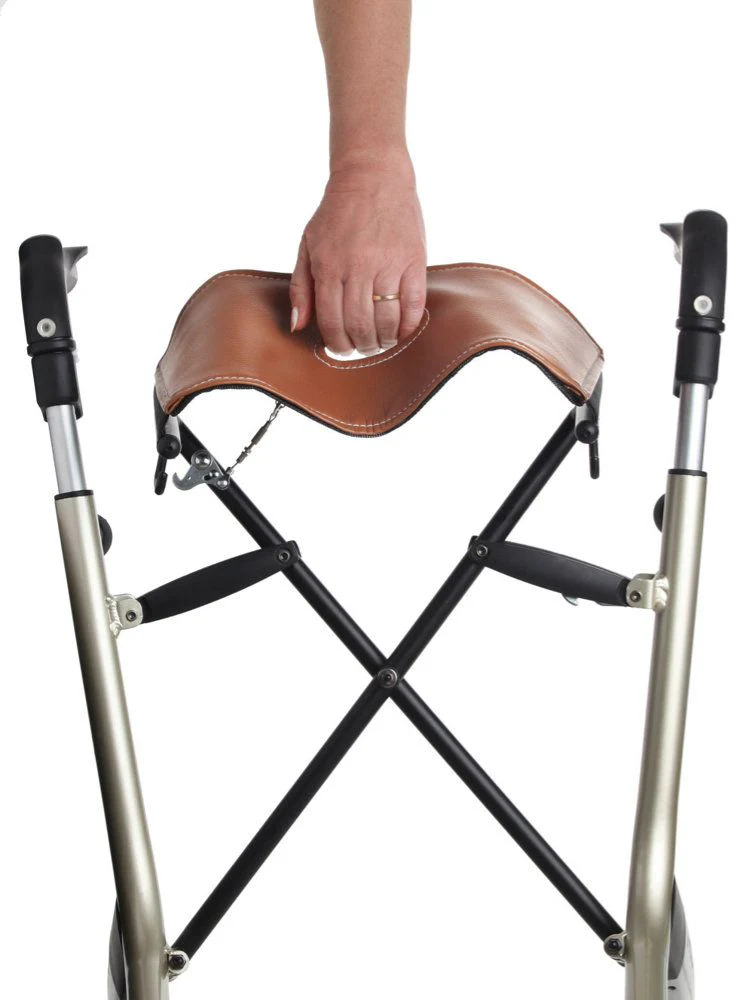 Rollator Let’s Go Out, klappbar, höhenverstellbar, gefederte Hinterräder, Schmutzfänger - Image 3