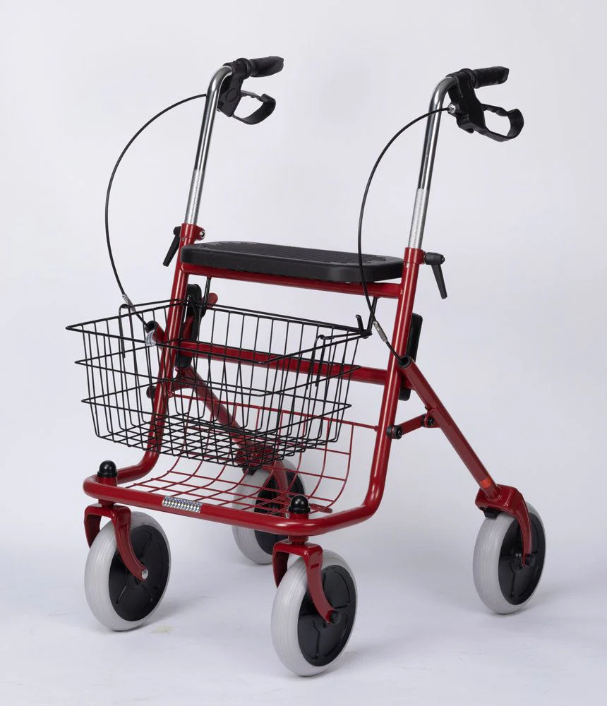 Rollator Standard, klappbar, mit abnehmbarem Korb, höhenverstellbare Griffe - Image 3