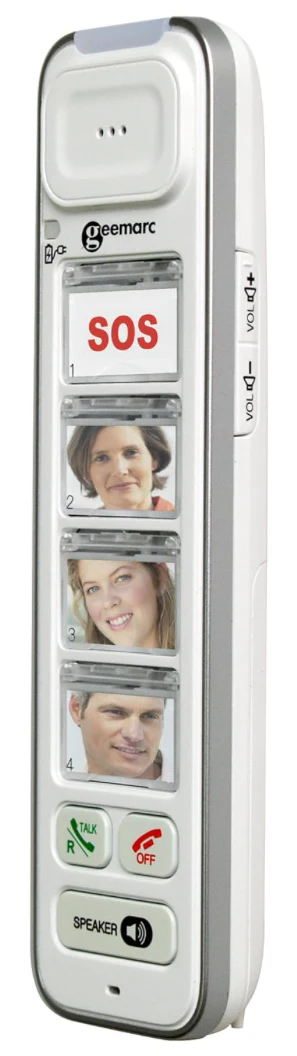 Schnurloses Senioren-Zusatz-Telefon mit Bildwahltasten, Geemarc Photodect295 - Image 6