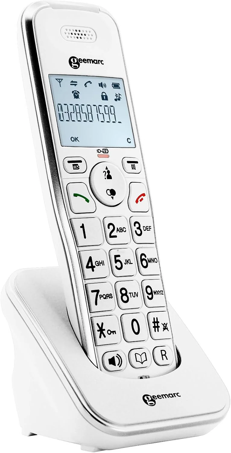 Schnurloses Zusatz-Mobilteil für Senioren und Personen mit Hörbeeinträchtigungen, Geemarc Amplidect 295 AD - Image 4