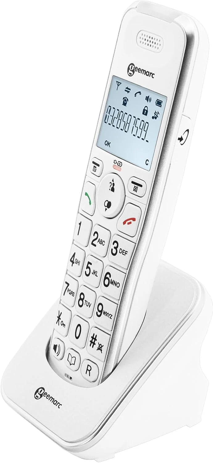 Schnurloses Zusatz-Mobilteil für Senioren und Personen mit Hörbeeinträchtigungen, Geemarc Amplidect 295 AD - Image 6