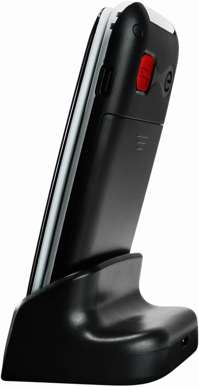 Senioren Klapphandy mit Ladestation, große beleuchtete Tasten, verstärkte Empfangslautstärke, SOS-Notruftaste, 4G, Geemarc CL8700 - Image 5