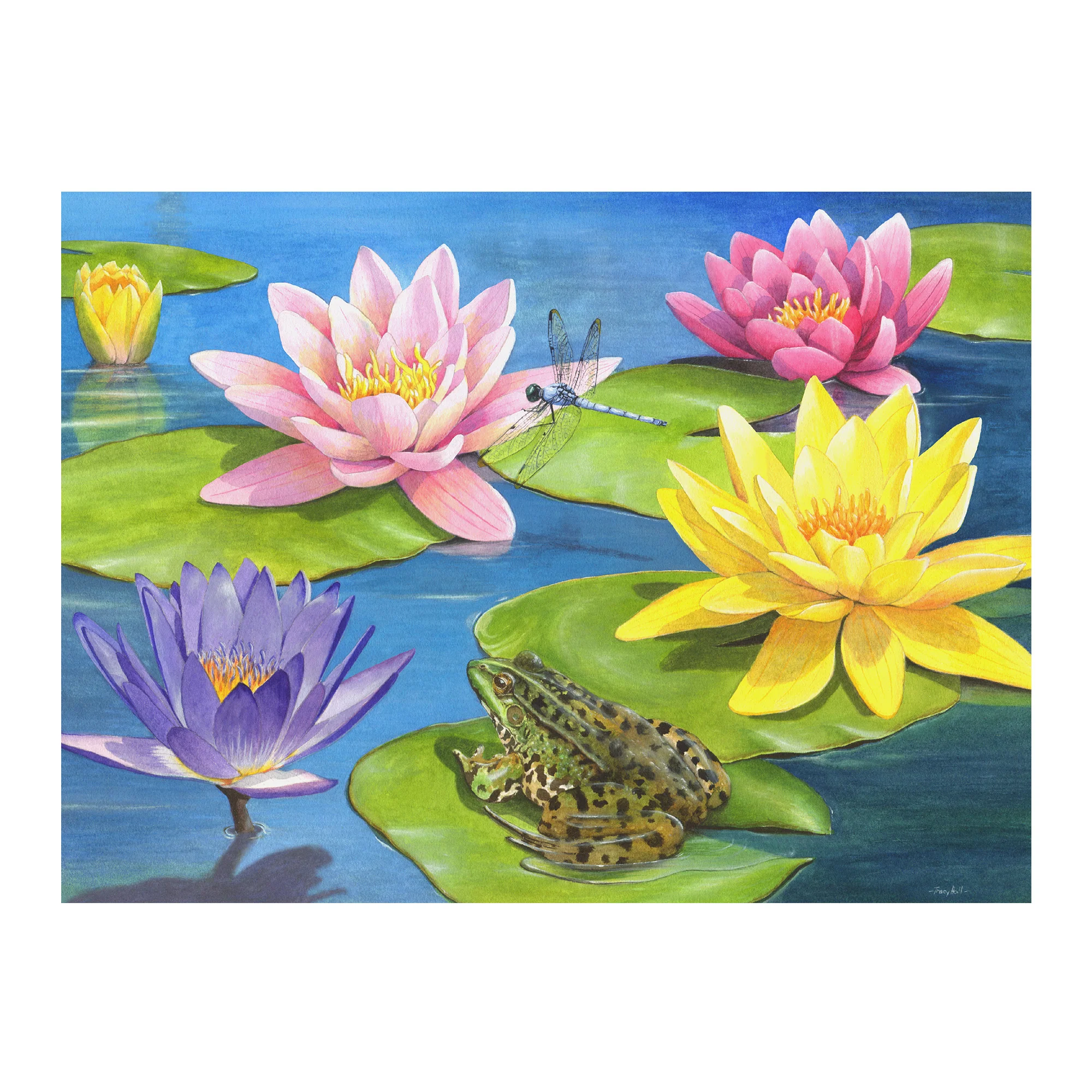 Senioren Puzzle „Lilienteich“, 13 Teile, Puzzle für Menschen mit Demenz, 31x22 cm - Image 9