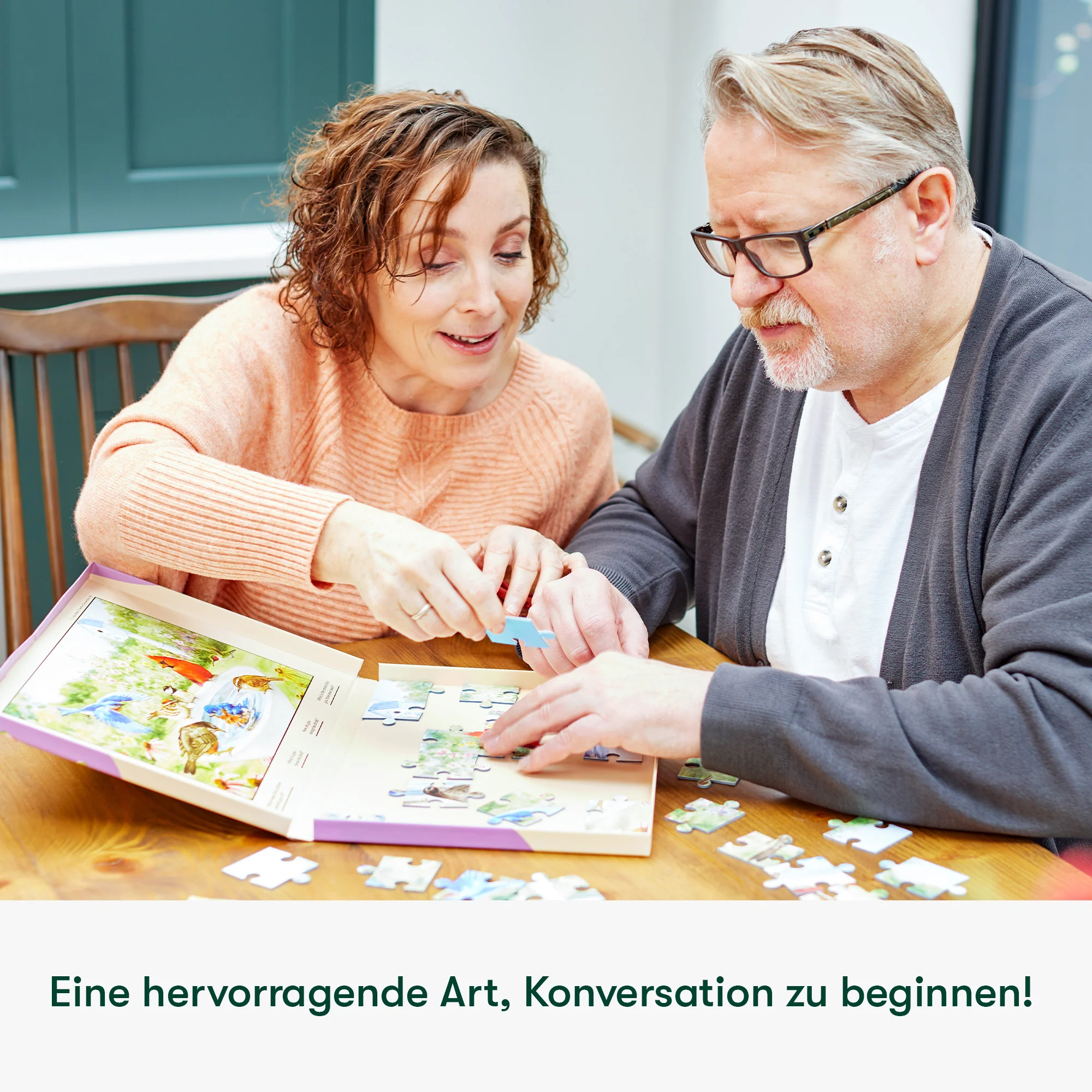Senioren Puzzle „Wunderschön blühend“, 13 Teile, Puzzle für Menschen mit Demenz, 31x22 cm - Image 5