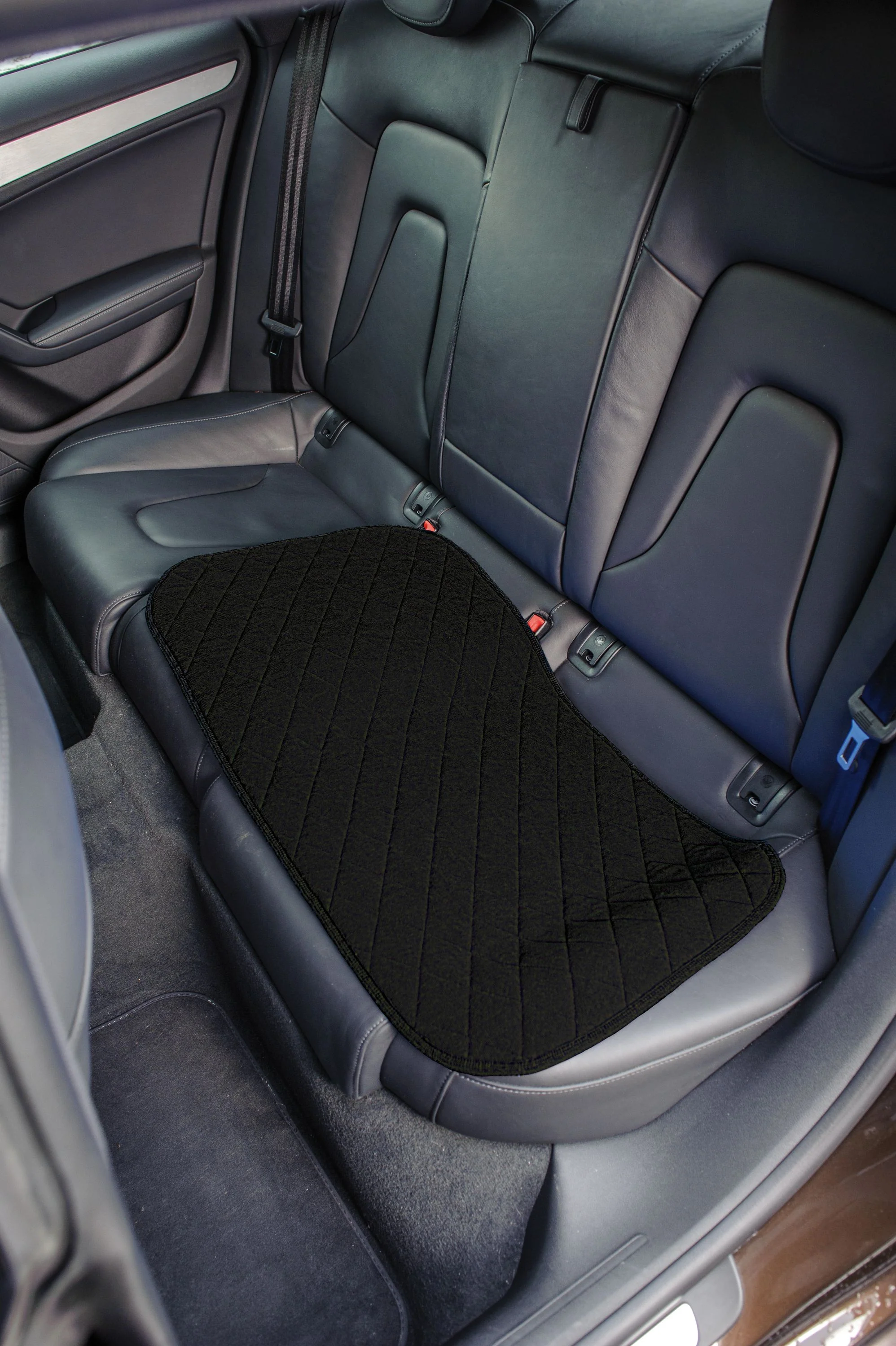 Sitzauflage XL mit Noppen, Polyester, wasserundurchlässig, 40x80cm, schwarz - Image 3