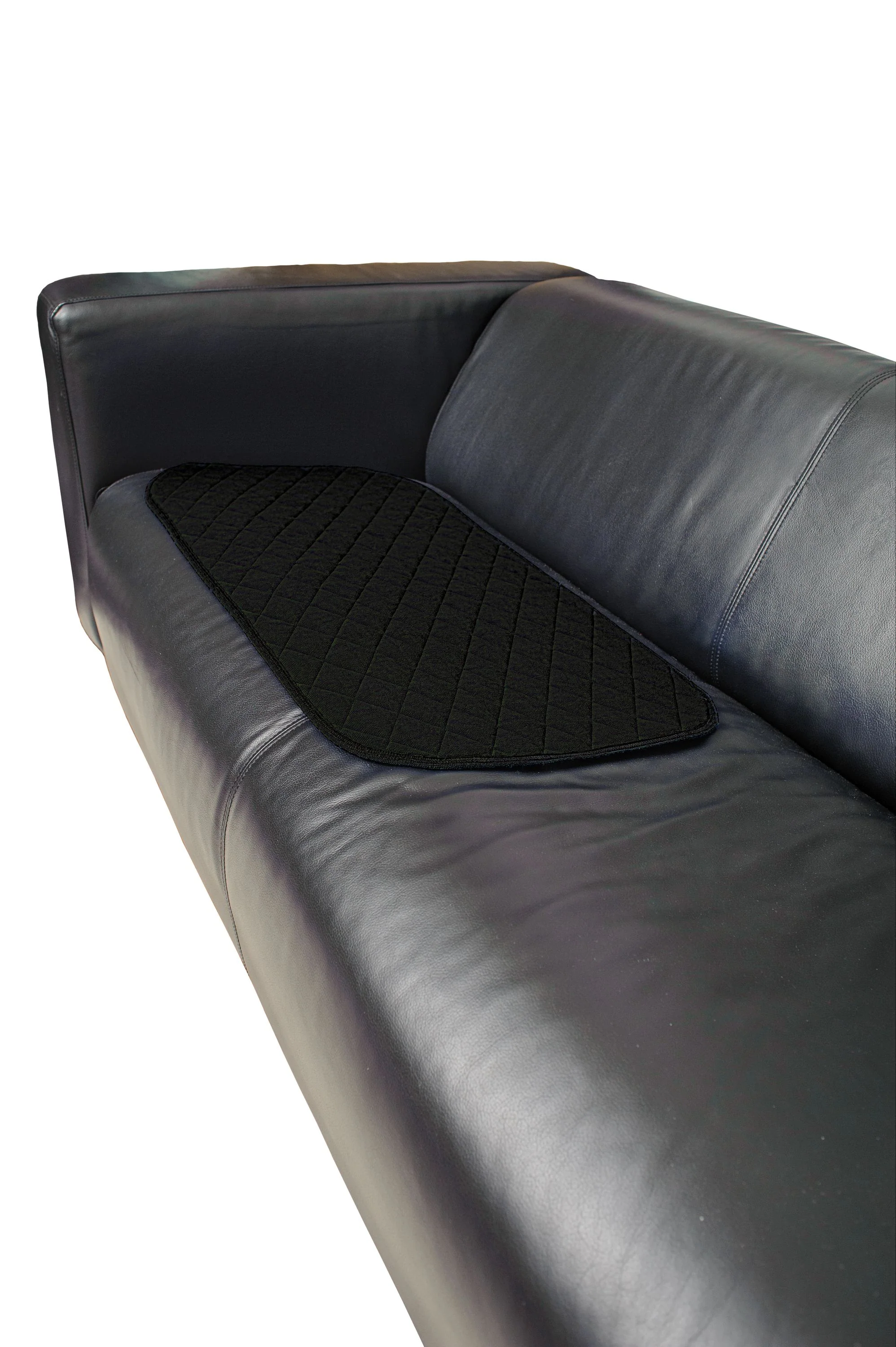 Sitzauflage XL mit Noppen, Polyester, wasserundurchlässig, 40x80cm, schwarz - Image 7