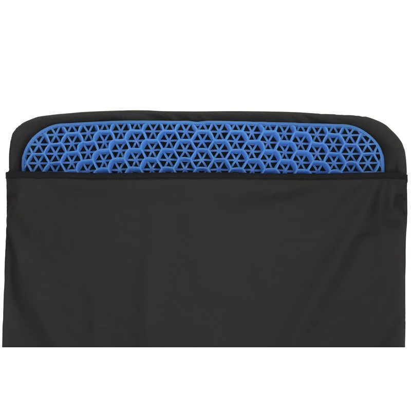 Sitzkissen Premium mit Gelkern, wasserundurchlässig, 36 x 41 cm, Blau Struktur - Image 2