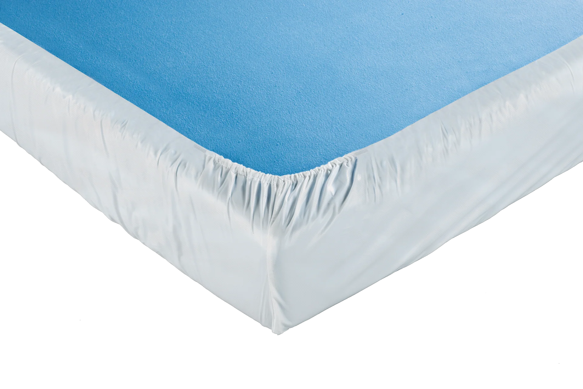 Spannbetttuch PVC, fixiert, Folienstärke 0,15 mm, weiß, 100 x 200 x 20 cm - Image 4