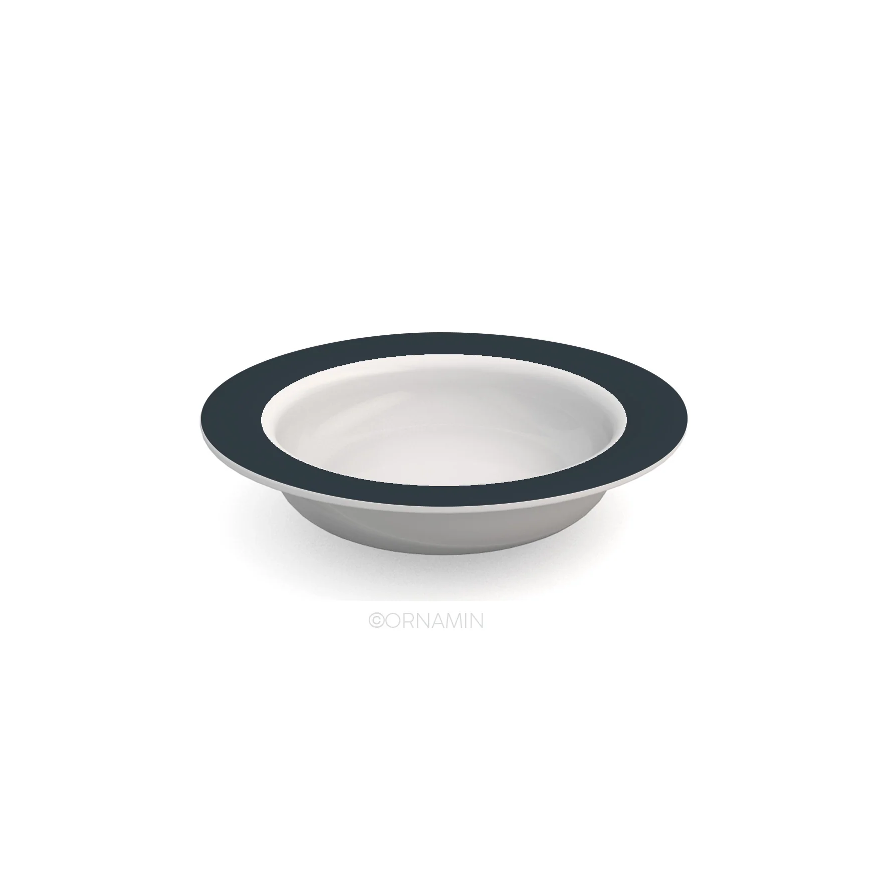 Spezial-Schale mit Kipp-Trick, Ø 15,5 cm, Ornamin 903, Tellerranderhöhung, Kunststoff, Spülmaschinen - Image 17