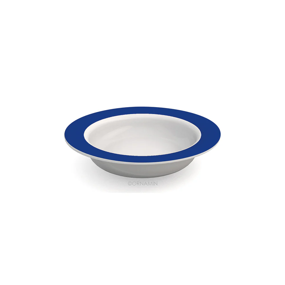 Spezial-Schale mit Kipp-Trick, Ø 15,5 cm, Ornamin 903, Tellerranderhöhung, Kunststoff, Spülmaschinen - Image 3