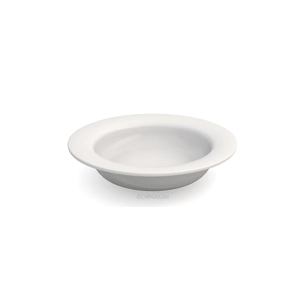 Spezial-Schale mit Kipp-Trick, Ø 15,5 cm, Ornamin 903, Tellerranderhöhung, Kunststoff, Spülmaschinen - Image 5