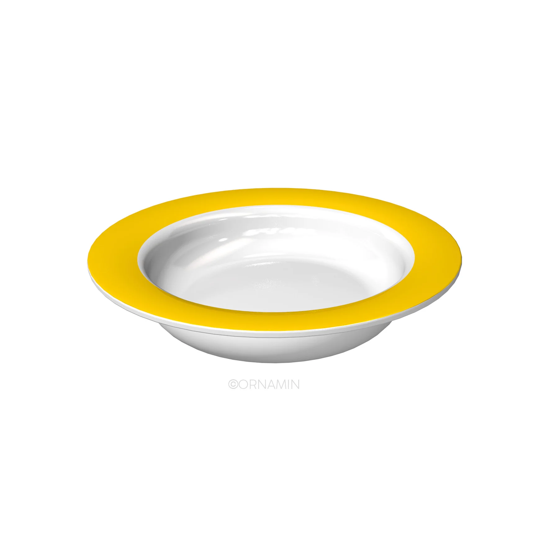 Spezial-Schale mit Kipp-Trick, Ø 15,5 cm, Ornamin 903, Tellerranderhöhung, Kunststoff, Spülmaschinen - Image 7